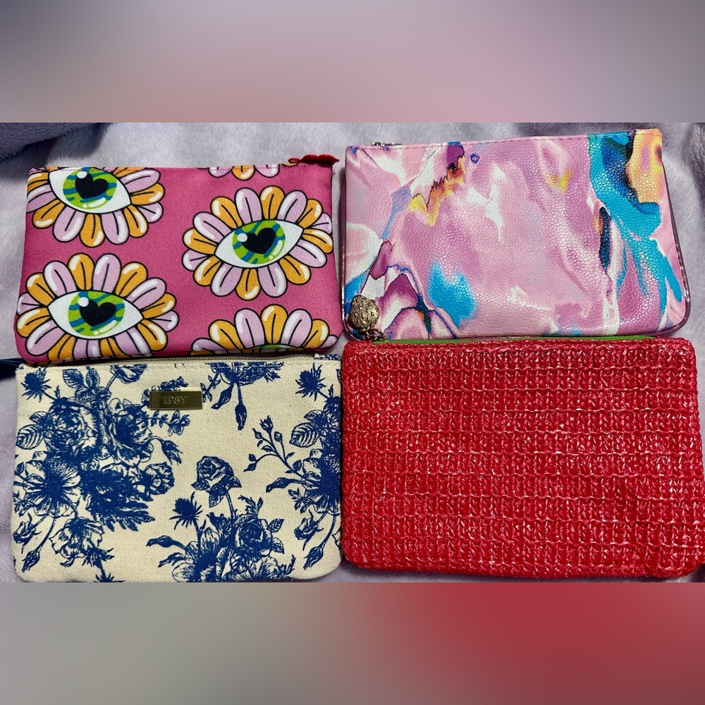Colorful Ipsy bags